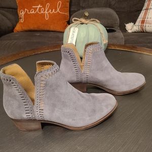 Lucky Brand Gray Booties size 7